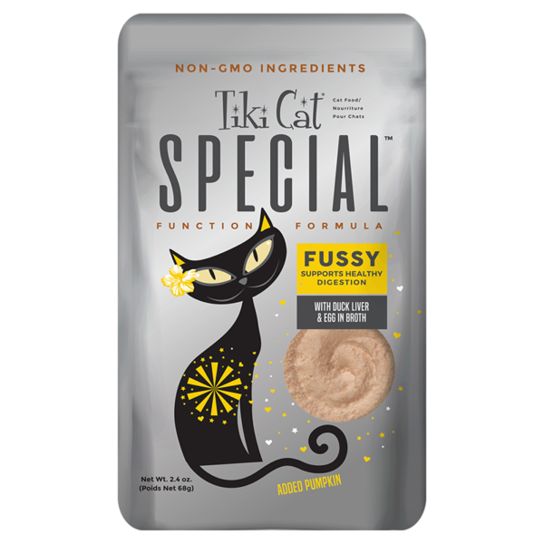 Tiki Cat Special Mousse Fussy Duck & Egg – Pouch 68gr