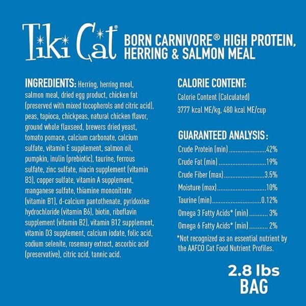 Tiki Cat High Protein Herring & Salmon Recipe - Imagen 4