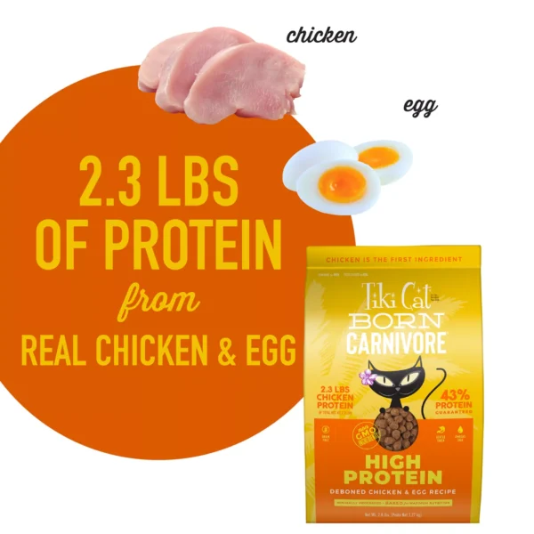 Tiki Cat High Protein Deboned Chicken & Egg Recipe - Imagen 5