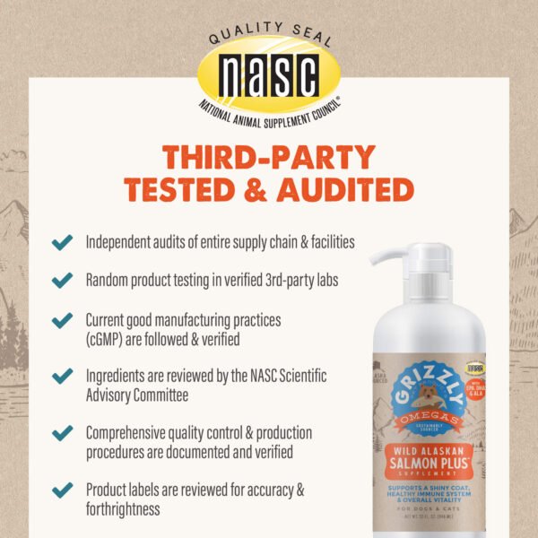Grizzly Salmon Oil Omega Plus - Imagen 8