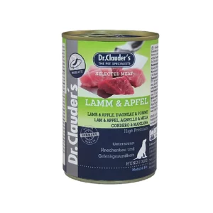 Dr. Clauder's Selected Meat Lamm & Apfel (Cordero y Manzana) – Lata
