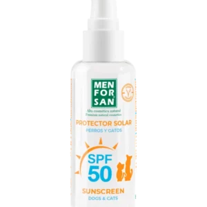 Menforsan Protector Solar Factor 50 para Perros y Gatos