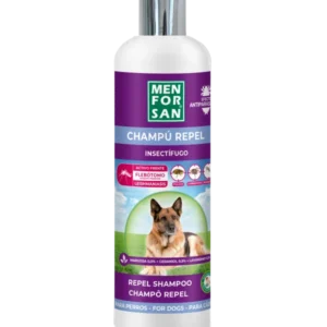 Menforsan Shampoo Anti-Insectos con Margosa, Geraniol y Lavandino