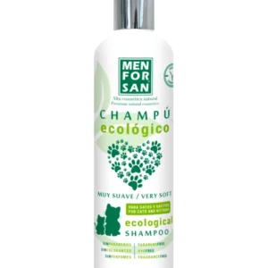 Menforsan Shampoo Ecológico Muy Suave para Gatos y Gatitos