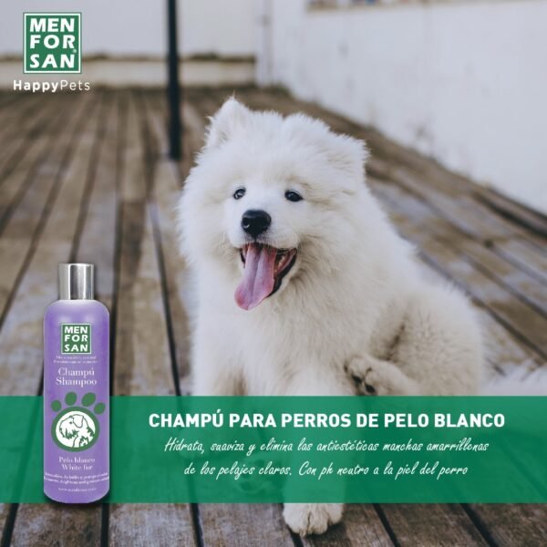 Menforsan Shampoo Intensificador Color Blanco - Imagen 3