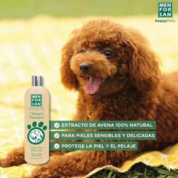 Menforsan Shampoo Natural con Avena - Imagen 2
