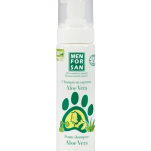 Menforsan Shampoo en Espuma con Aloe Vera para Gatos