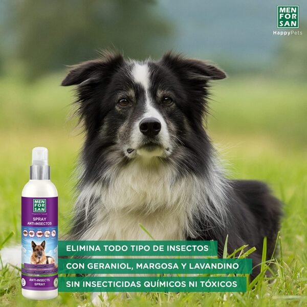 Menforsan Spray Anti-Insectos con Margosa, Geraniol y Lavandino - Imagen 2