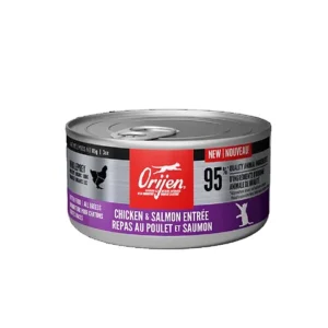 ORIJEN Chicken & Salmon Entree Kitten Wet Cat Food – Lata 85gr