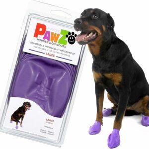 PawZ Botas de Goma para Perros Large – 12 unid.