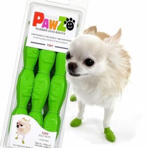 PawZ Botas de Goma para Perros Tinny – 12 unid.