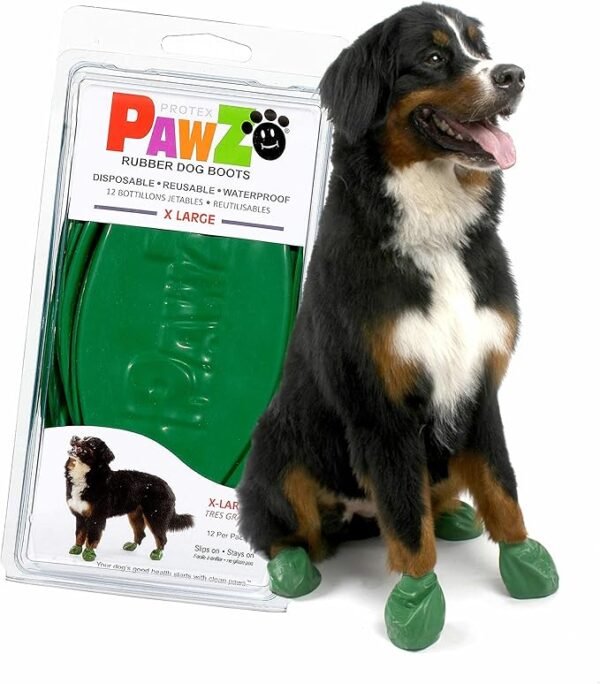 PawZ Botas de Goma para Perros XL – 12 unid.