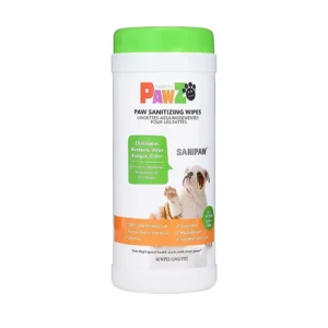 PawZ Toallitas Antibacterianas Sanipaw – Pote x 60 unid.