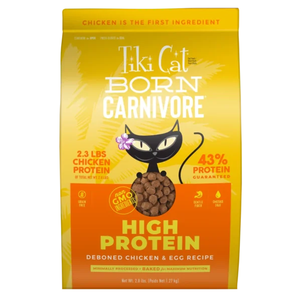 Tiki Cat High Protein Deboned Chicken & Egg Recipe