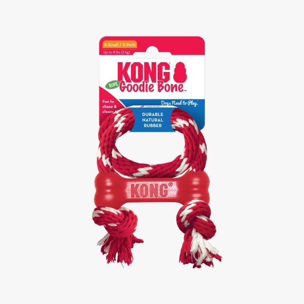 Kong Goodie Bone w/Rope - Imagen 3