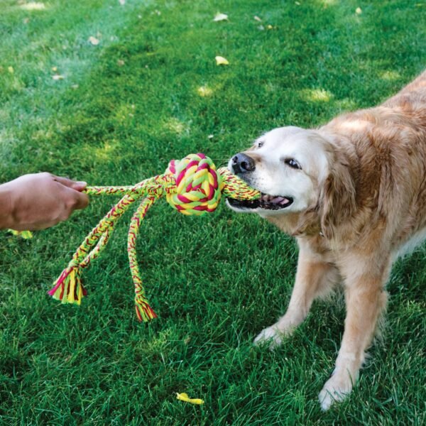 Kong Wubba Weaves w/Rope - Imagen 2