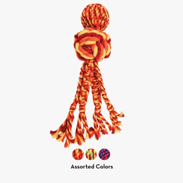 Kong Wubba Weaves w/Rope - Imagen 5