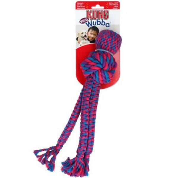 Kong Wubba Weaves w/Rope - Imagen 4