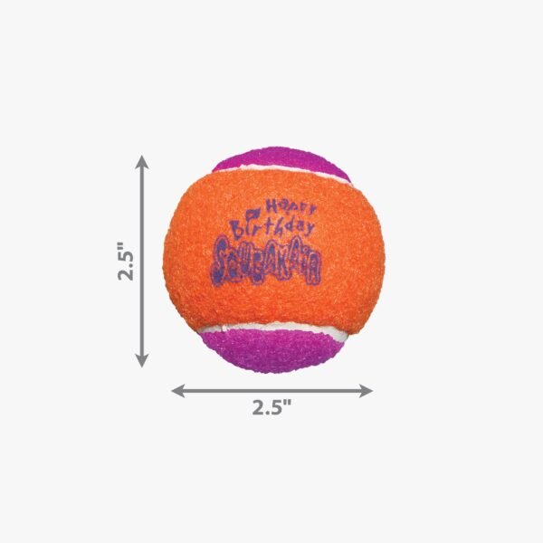 Kong Squeakair Birthday Balls 3-PK - Imagen 4