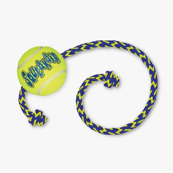 Kong Squeakair Ball w/Rope