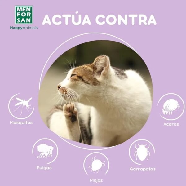 Menforsan Pipeta Anti-Insectos para Gatos – 2 unid - Imagen 4