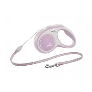 Correa Retráctil Flexi New Comfort Rosa