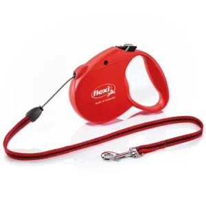 Correa Retráctil Flexi Standard Cordon Rojo