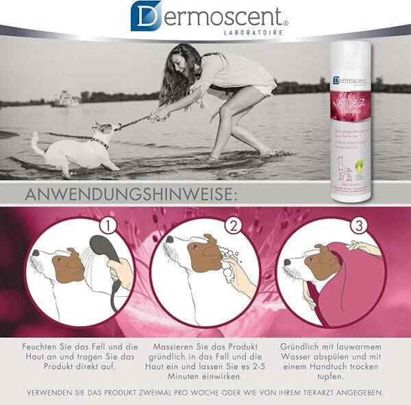 Dermoscent ATOP 7 Shampoo para Perros y Gatos – 200ml - Imagen 3