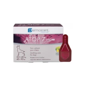 Dermoscent Atop 7 Spot-On para Perros de 20 a 40kg – Pack x 4 pipetas