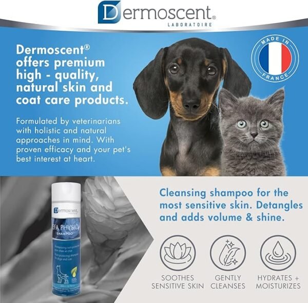 Dermoscent EFA Physio Shampoo para Perros y Gatos – 200ml - Imagen 6