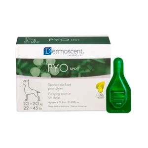 Dermoscent PYOspot para Perros de 10 a 20kg – Pack x 4 pipetas