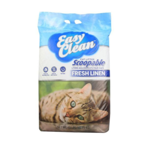 Easy Clean Fresh Linen Scent Cat Litter – 9kg