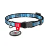 Waudog Collar para Gato Etno Blue + Placa QR