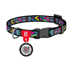 Waudog Collar para Gato Indie + Placa QR