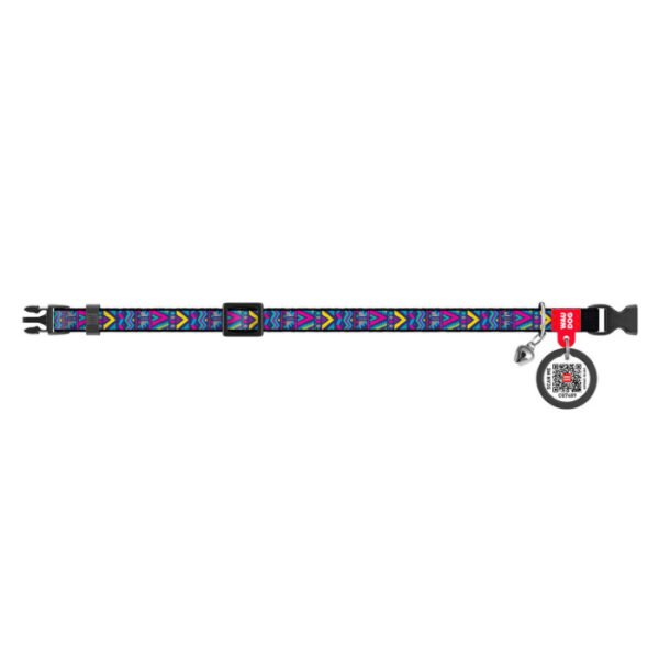 Waudog Collar para Gato Indie + Placa QR - Imagen 3