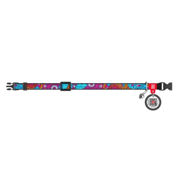 Waudog Collar para Gato Summer + Placa QR - Imagen 3