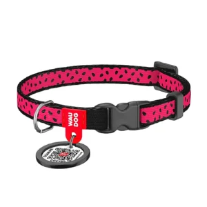 Waudog Collar para Gato Watermelon + Placa QR
