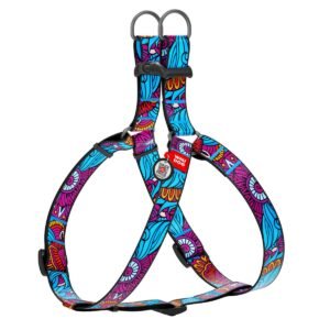 Waudog Arnés Summer, Hebilla Fastex de Plástico + Placa QR