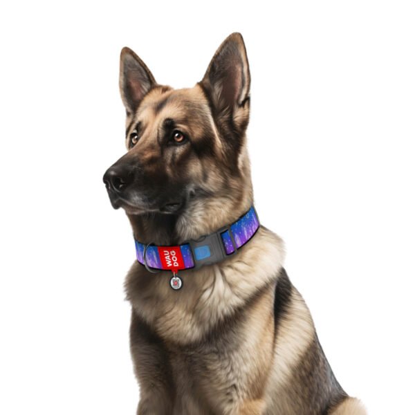 Waudog Collar Dreamcatcher, Hebilla Fastex de Plástico + Placa QR - Imagen 2