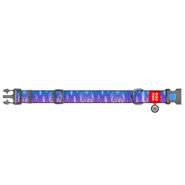 Waudog Collar Dreamcatcher, Hebilla Fastex de Plástico + Placa QR - Imagen 3
