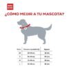 Waudog Collar Red Tartan, Hebilla Fastex de Plástico + Placa QR - Imagen 4