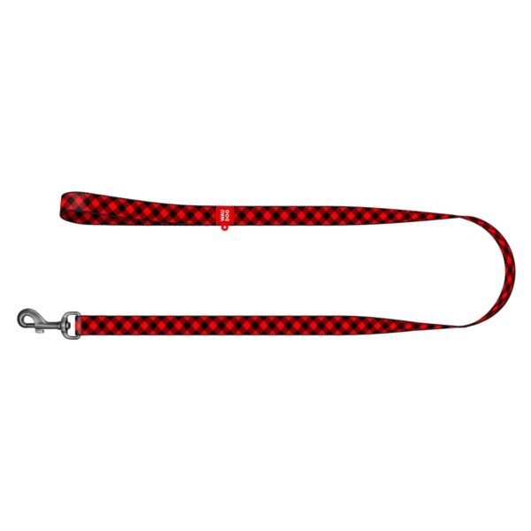 Waudog Correa Red Tartan - Imagen 2