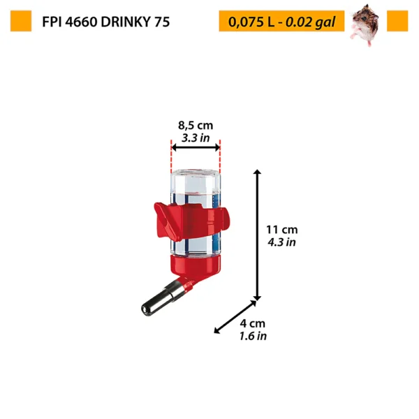 Ferplast Bebedero FPI 4660 Drinky 75 - Imagen 2