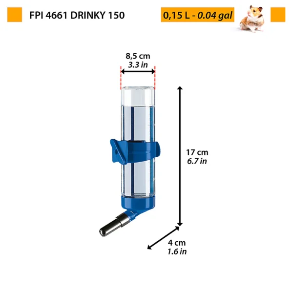 Ferplast Bebedero FPI 4661 Drinky 150 - Imagen 2