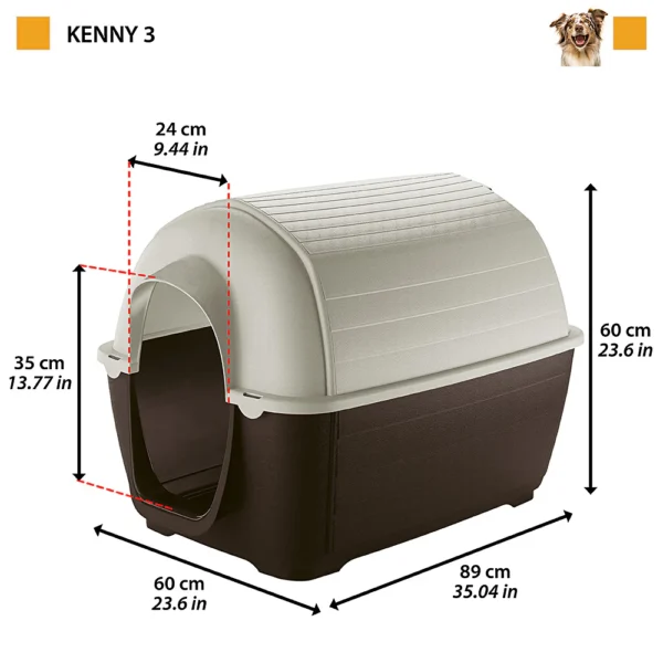 Ferplast Caseta Kenny 03 - Imagen 2