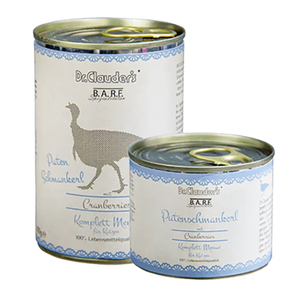 Dr. Clauder's BARF Komplett Cat Putenschmankerl (Pavo) Menu