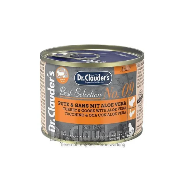 Dr. Clauder's Best Selection N°9 Pavo & Ganso con Aloe Vera - Imagen 3