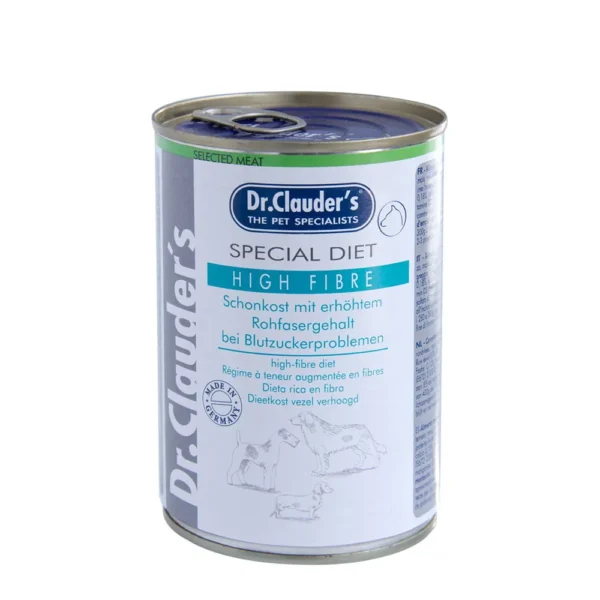 Dr. Clauder's Special Diet High Fibre – Lata 400gr