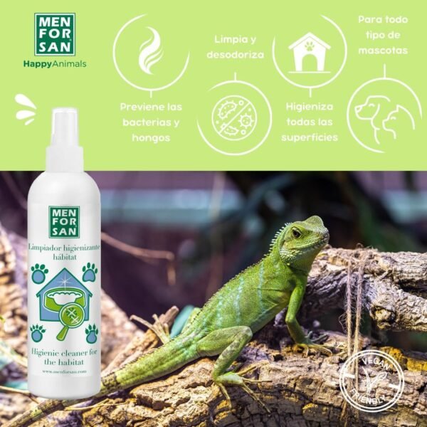 Menforsan Limpiador Higienizante de Hábitat de Mascotas – 250ml - Imagen 2