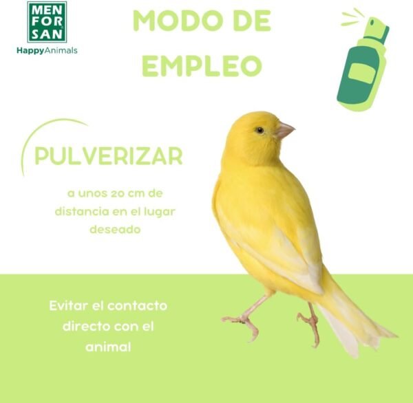 Menforsan Limpiador Higienizante de Hábitat de Mascotas – 250ml - Imagen 3